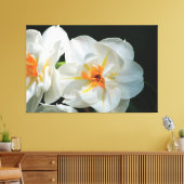 Toile à fleurs blanches (Insitu(Salon))