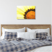 Toile à fleurs jaunes (Insitu(Chambre))