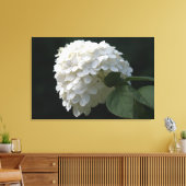 Toile à fleurs Lime Blanc Hydrangea Imprimer (Insitu(Salon))