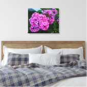 Toile à fleurs rose (Insitu(Chambre))