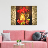 Toile à Fruits et Fleurs Vintages (Insitu(Salon))