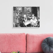 Toile A Harlot's Progress, plaque II, Quarrels (Insitu(Salon))