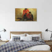 Toile A Highlander, Black Watch attending a General of H (Insitu(Chambre))