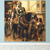 Toile À la joute par Cesare Detti (Insitu (Plancher de Bois))