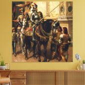 Toile À la joute par Cesare Detti (Insitu(Salon))