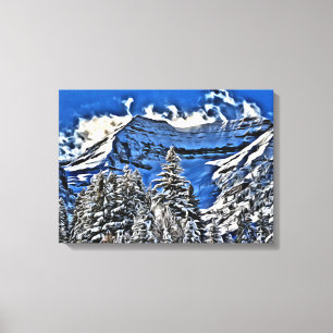 Toile À la station de vacances de Sundance en Utah