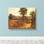 Toile A Lane near Dedham, c.1802 (huile sur toile) (Insitu (Plancher de Bois))