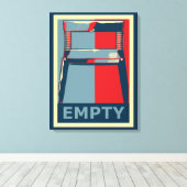 Toile A l'est, la présidence d'Obama est drôle politique (Insitu (Plancher de Bois))