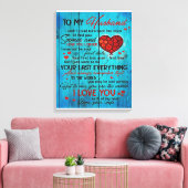 Toile À ma conception de mari | Citations D'Amour Au Mar (Insitu(Salon))
