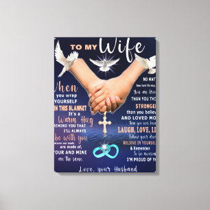 Toile À Ma Femme. Je serai toujours avec toi