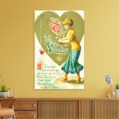 Toile À ma femme Valentine (Insitu(Salon))