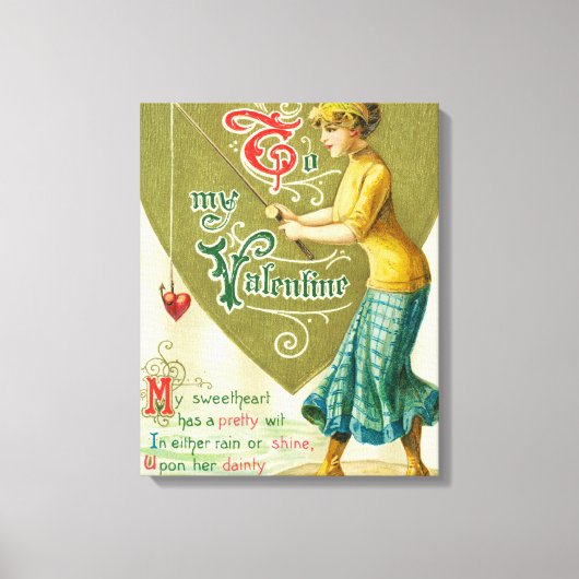 Toile À ma femme Valentine (Recto)