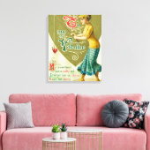 Toile À ma femme Valentine (Insitu(Salon))