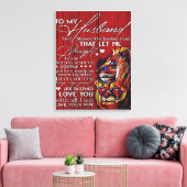 Toile À mon cadeau de mari, le meilleur cadeau de vacanc (Insitu(Salon))