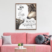 Toile À Mon Fils Don, Maman Et Fils, Lettre D'Amour À So (Insitu(Salon))