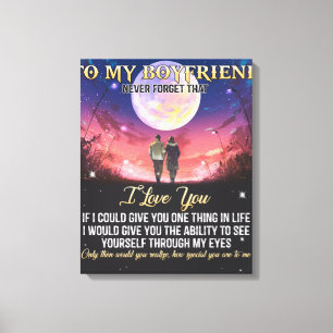 Toile À Mon Petit Ami Je T'Aime