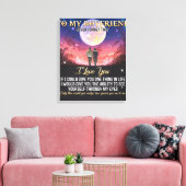 Toile À Mon Petit Ami Je T'Aime (Insitu(Salon))