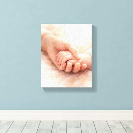 Toile A Mother’s First Touch (Insitu (Plancher de Bois))