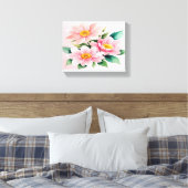 Toile à motif rose pâle (Insitu(Chambre))