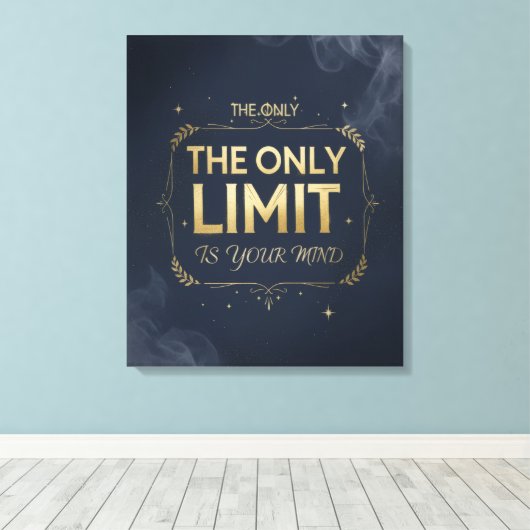 Toile A motivational artwork for work and success (Insitu (Plancher de Bois))