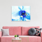 Toile à orchidées bleues (Insitu(Salon))