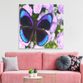 Toile à Papillon violet à enveloppe supérieure (Insitu(Salon))