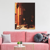 Toile À qui les traces dans la neige ? (Insitu(Salon))