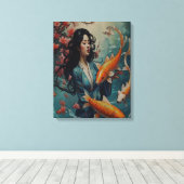 Toile A Quiet Riot of Yellow (Insitu (Plancher de Bois))