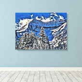 Toile À Sundance Resort dans l'Utah (Insitu (Plancher de Bois))