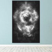 Toile A-Synchrone Nuages Éthérés Imprimer (Insitu (Plancher de Bois))