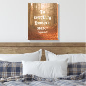 Toile À tout il ya une saison Bible Verse (Insitu(Chambre))