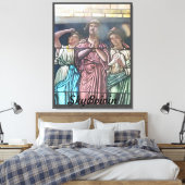 Toile à travers l'affiche en verre (Insitu(Chambre))