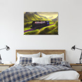 Toile à vapeur Locomotive Impression (Insitu(Chambre))