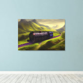 Toile à vapeur Locomotive Impression (Insitu (Plancher de Bois))
