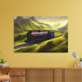 Toile à vapeur Locomotive Impression (Insitu(Salon))