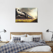 Toile à vapeur Locomotive Impression (Insitu(Chambre))