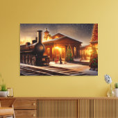 Toile à vapeur Locomotive Impression (Insitu(Salon))