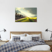 Toile à vapeur Locomotive Impression (Insitu(Chambre))