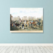 Toile A View in Smithfield gravé par F.C. & C. Lewis (Insitu (Plancher de Bois))