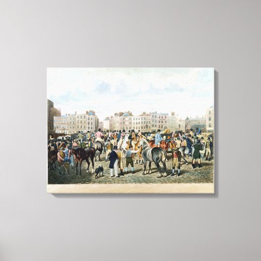 Toile A View in Smithfield gravé par F.C. & C. Lewis (Recto)