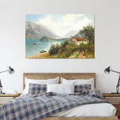 Toile A View of Lake Como (Insitu(Chambre))