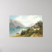 Toile A View of Lake Como (Recto)