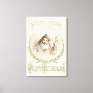 Toile A Visit from Saint Nicholas