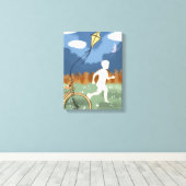 Toile A Wing Ahead II – Childhood Freedom & Play (Insitu (Plancher de Bois))