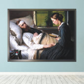 Toile A Wounded Danish Soldier by Elisabeth Baumann (Insitu (Plancher de Bois))