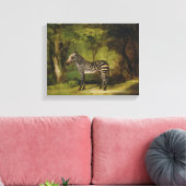 Toile A Zebra, 1763 (huile sur toile) (Insitu(Salon))