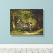 Toile A Zebra, 1763 (huile sur toile) (Insitu (Plancher de Bois))