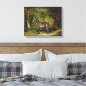 Toile A Zebra, 1763 (huile sur toile) (Insitu(Chambre))