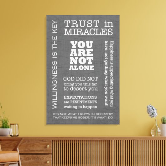 Toile AA Sayers & Slogans 3 Canvas (Insitu(Salon))