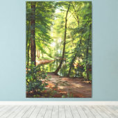 Toile Aagaard Forest Stream Landscape (Insitu (Plancher de Bois))
